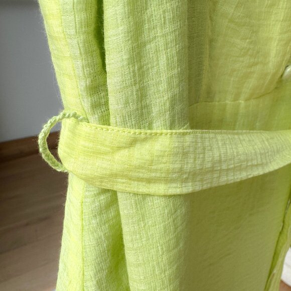 Milly NY Spring / Summer Dress - Spaghetti Straps and Romantic Ruffles - Size 4 - Picture 11 of 14